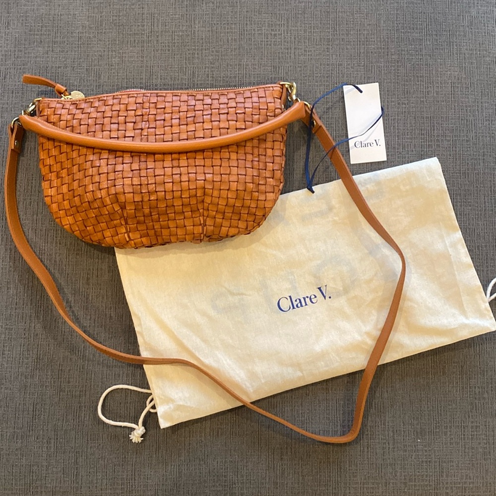 NWT Clare V. Petite Moyen Bag